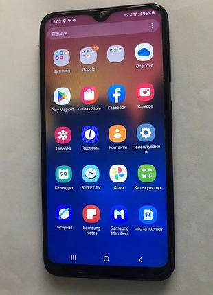 Смартфон samsung galaxy a10 a105f blue 2/32, 2019 2