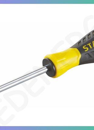 Отвертка крестовая stanley essential pozidriv pz2 100 мм для ремонта и монтажа инструментов