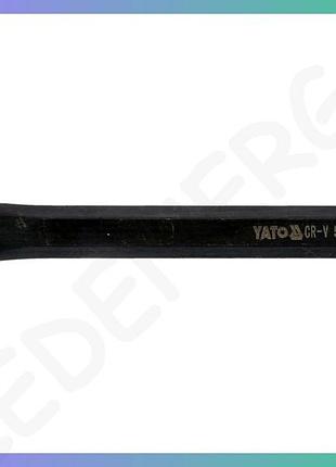 Зубило слесарное yato 172х16 мм 6-гранный профиль для долбления и маркировки металла