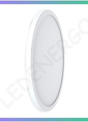 Світильник стельовий led millennium bl білий violux круг 38w 4200k для освітлення приміщень комфортне світло