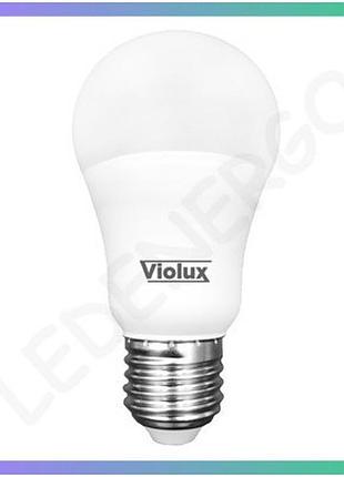 Led лампа violux basis a60 10w e27 6400k енергозберігаюча світлодіодна лампа для освітлення