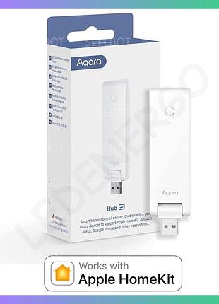 Шлюз aqara hub e1 gateway для розумного будинку wi-fi репітер підтримка apple homekit google assistant alexa