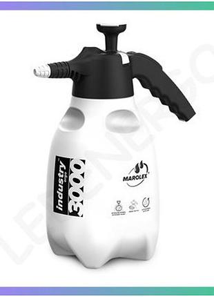 Оприскувач ручний marolex industry ergo 3l для очищення поверхонь кислотостійкий