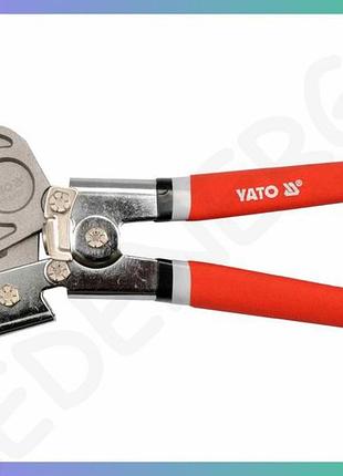 Клещи для соединения металлических профилей yato 275 мм соединитель для металлических конструкций