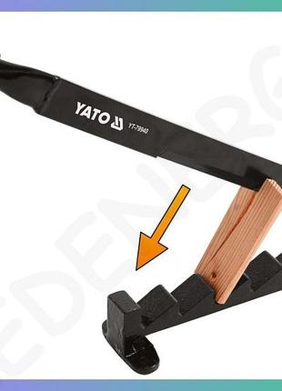 Дровокол ручной yato нож 680х8мм лезвие 270мм для колки дров инструмент для дров