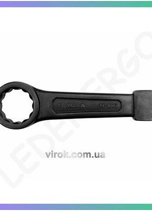 Ключ накидний ударний yato 24 мм 160 мм crv гайковий ключ для ремонту авто механічний ключ