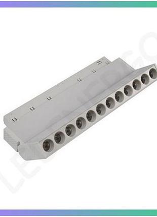 Led світильник трековий магнітний magnetic light поворотний 12вт 4000к 1020лм білий для освітлення приміщень