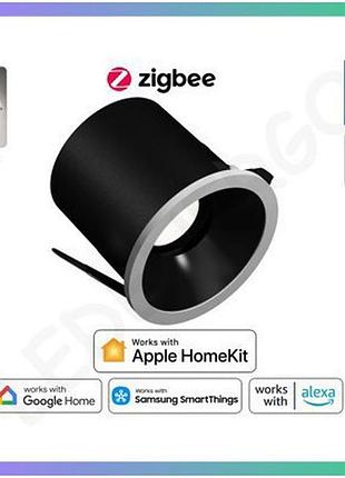 Точковий світильник aqara spotlight t3 6w 36° zigbee 3.0 розумний led світильник для дому