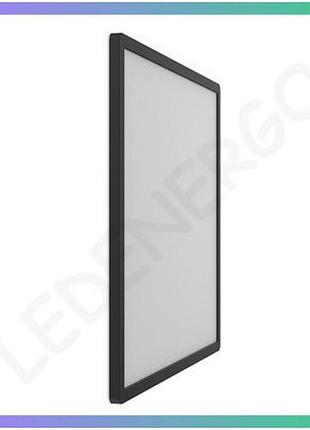 Світильник стельовий led millennium bl чорний violux квадрат 38w 4200k для освітлення приміщень