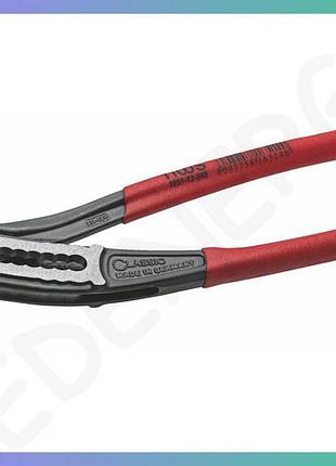 Переставные клещи nws classic plus 240мм максимальный диаметр 50мм для монтажа и ремонта инструмент