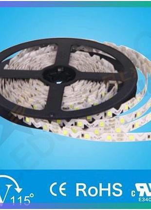 Світлодіодна стрічка rishang 60-2835 12v ip65 6w 485lm 3000k для підсвічування 5м мін зам 5м бобіна