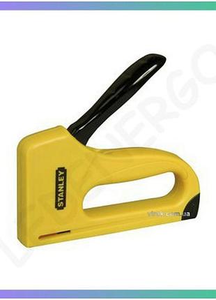 Степлер stanley light duty tr35 для скоб типа a 6-10 мм профессиональный для столярных работ