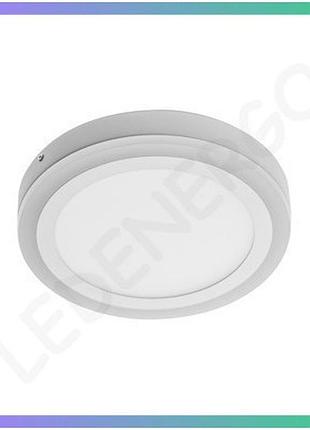 Світильник gtv led twins накладний 16w 3000k 3 режими для офісів ресторанів та торгових об'єктів