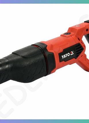 Шаблева пила yato 1050 вт 0-2500 об/хв для дерева та металу глибина різу 150 мм 10 мм