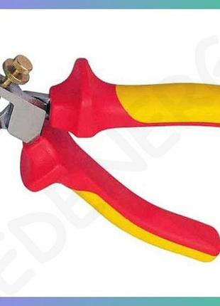 Щипці для зняття ізоляції stanley maxsteel 170 мм діелектричні vde для електриків інструмент для електромонтажу