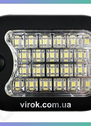 Ліхтар діодний vorel підвісний з гачком батарейковий 3ааа 20 режимів для кемпінгу освітлення