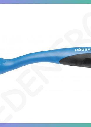 Тріскачка hoegert cr-mo 1/4" 72 зубця для важкодоступних місць храповик ергономічна ручка