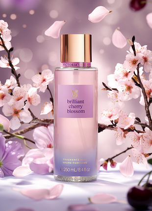 Victoria’s secret brilliant cherry blossom спрей  міст для тіла 250 мл, оригінал