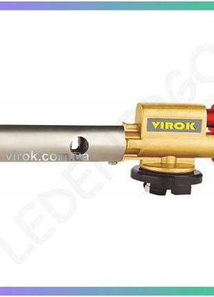 Газовий пальник virok 360° з різьбовим з'єднанням piezo для бутану керамічний пальник для кемпінгу