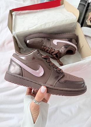 Женские кроссовки nike sb dunk low brown найк данк коричневого цвета