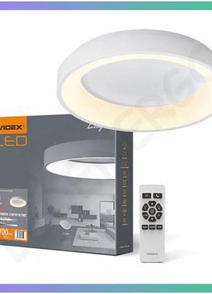 Led світильник videx edge-rc 72w білий для загального освітлення з пультом дистанційного керування