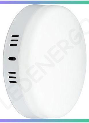 Led світильник flat violux круг 36w 5000k білий накладний світильник для внутрішнього освітлення