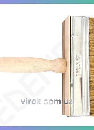 Пензель-макловиця малярний virok 180мм для фарбування стін і поверхонь 50мм малярний інструмент