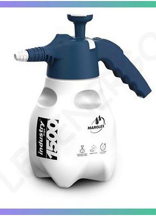 Оприскувач ручний marolex industry ergo 1,5l для дезінфекції спорту та авто очищення 3d flex