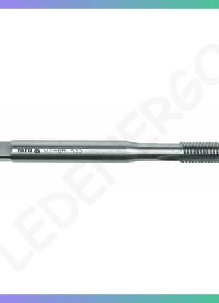 Метчик машинный yato m3 х 0,5 мм hss м2 для резьбы металла длина 56 мм