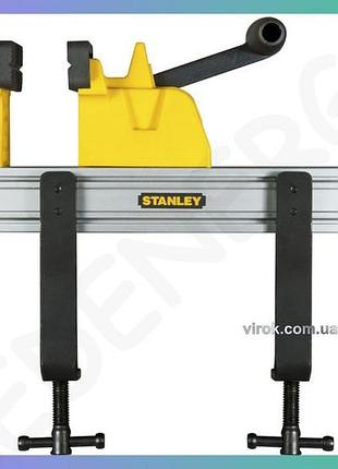 Тиски stanley быстрая регулировка глубина 80мм раскрытия 110мм длина 240мм для столярных работ