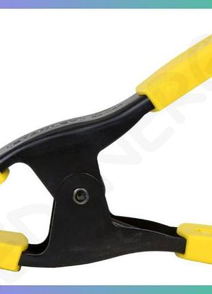 Металлическая пружинная струбцина stanley 25 мм зажим для фиксации деталей фиксатор