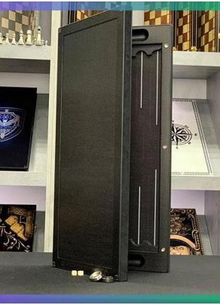 Нарди преміум-класу з карбону 64x29см для дорослих елегантна гра для цінителів якості
