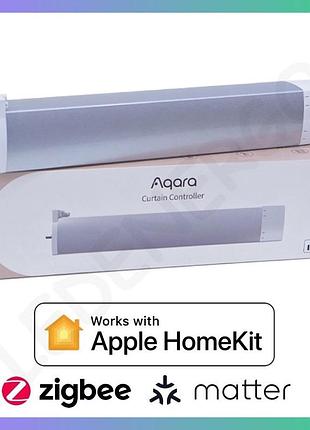 Мотор для керування шторами aqara curtain controller zigbee apple homekit електромотор для карнизу