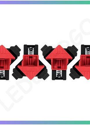 Кутові струбцини пружинні yato 90° для затискання 5-22 мм набір 4 шт для столярних робіт