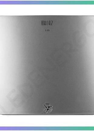 Вытяжной вентилятор felix 12w серебряный horoz electric для ванной кухни туалета низкий уровень шума