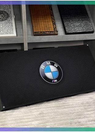 Дерев'яні нарди зі склом bmw 60х30х6 см настільна гра для подарунка і декору