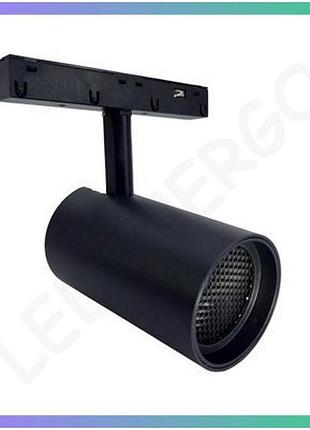 Led світильник трековий магнітний magnetic light 12вт 4000к 1020лм чорний для офісу і дому