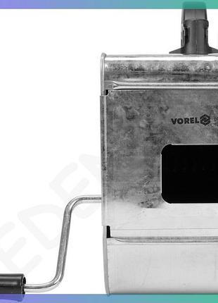 Шпатель для штукатурки vorel ручной 210х170 мм из оцинкованной стали для ремонта шпатель для стен