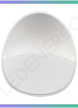 Led нічник rio 0,6w білий з сутінковим сенсором для дитячої кімнати спальні коридору нічний світильник