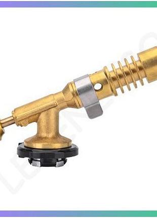 Газовая горелка virok 44v203 цанговая для пайки легкий компактный разжигатель газовый
