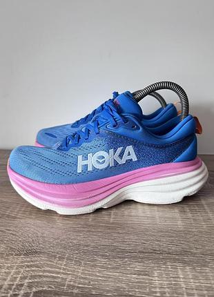 Hoka bondi 8 — coastal sky / pink, 40 розмір