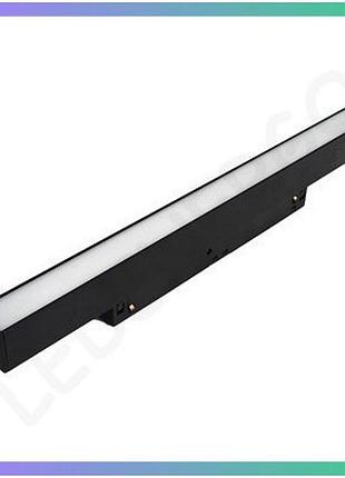 Led світильник трековий магнітний magnetic light 12вт 4000к 1020лм чорний для освітлення приміщень