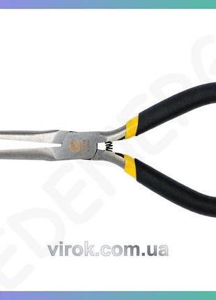Тонкогубцы vorel 150 мм прямые доленые с изолированными ручками щипцы для электромонтажа