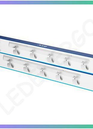 Світильник gtv veneto круглий білий 5xgu10 max 20w для офісів і будинків освітлення