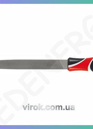 Напильник плоский yato 250 мм для обработки металла шлифовальный инструмент для металлических поверхностей