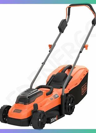 Акумуляторна газонокосарка black+decker li-ion 36 в косарка для трави газону стрижка трави