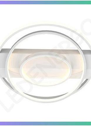 Led світильник nitro violux круглий 100w 3000-4000-5000k білий smart світильник для освітлення кімнат