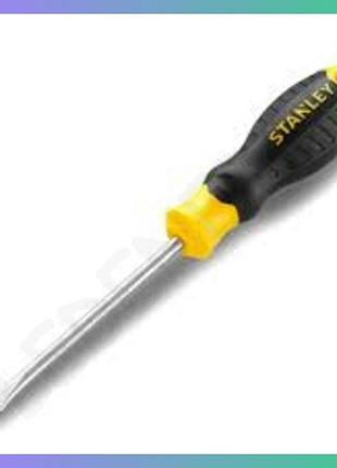 Викрутка плоска stanley cushion grip 5.5x100мм для ремонту та монтажу інструмент для роботи