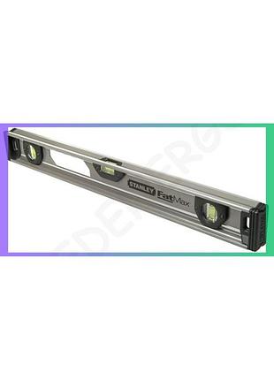 Уровень stanley fatmax i beam 60 см алюминиевый для строительства и ремонта 3 капсулы