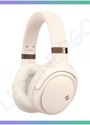 Навушники накладні бездротові havit hv-h630bt бежеві bluetooth навушники для музики та дзвінків